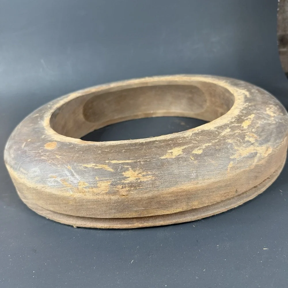 Vtg‎ Hatters Supply House Industrial Wooden Millinery Hat Mold Block Form #17